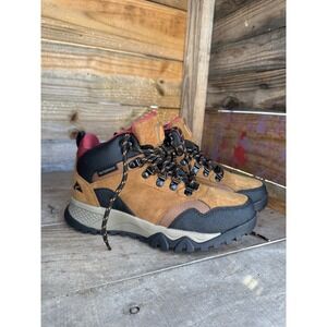 Ozark Trail Men's Redline Mid Hiker Boots, Size 6 Color Tan